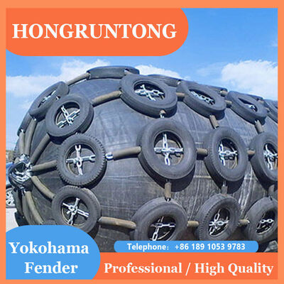 Inflatable Rubber Fender Strong Tear Resistance Rapid Air Filling Long Service Life
