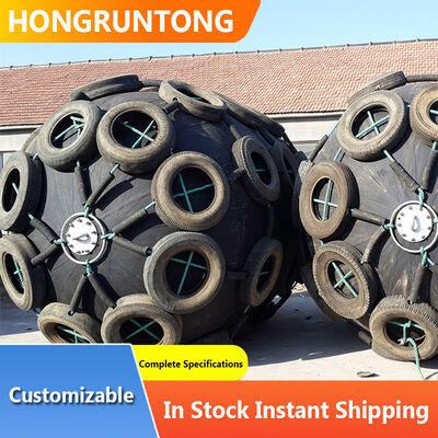 Inflatable Rubber Fender Strong Tear Resistance Rapid Air Filling Long Service Life