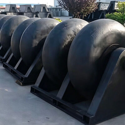 Heavy Duty Wear Resistant Roller Fenders for Easy Installation in Marine Docks