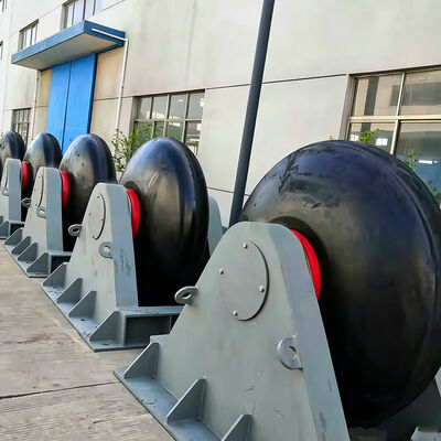 Marine Roller Fenders with Excellent Shock Absorption Long Service Life and High Stability for Port Terminals