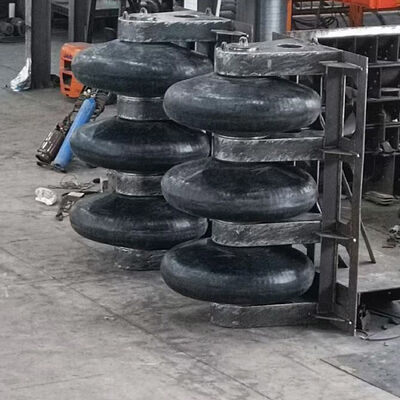 High Elasticity Weather Proof Impact Resistant Marine Roller Fenders for Vessel Guidance