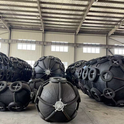 Yokohama Pneumatic Fender with High Density Natural Rubber for Superior Shock Absorption Compliant with ISO17357-1:2014 Standard