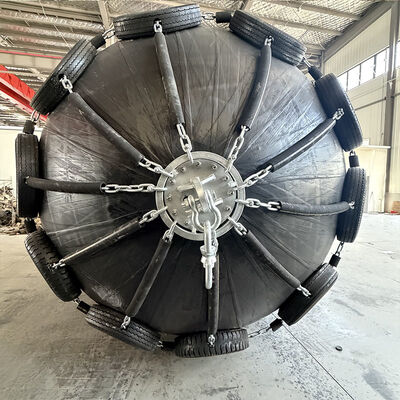 Yokohama Pneumatic Fender with High Density Natural Rubber for Superior Shock Absorption Compliant with ISO17357-1:2014 Standard