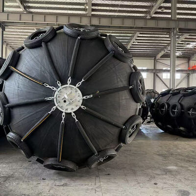 Yokohama Rubber Fender with High Energy Absorption Durable Wear Resistant for Marine Protection ISO17357-1:2014 Standard