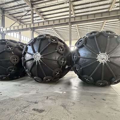 Yokohama Rubber Fender Heavy Duty Floating Design Low Maintenance for Marine Applications
