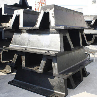 Arch Rubber Fender with Shock Absorption System for High Load Energy Absorption and Low Maintenance Cost