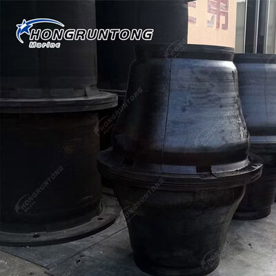 Cone Rubber Fenders with Low Surface Pressure Anti UV Aging and Easy Installation for Marine Docks