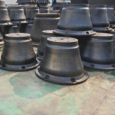Cone Rubber Fenders with Low Surface Pressure Anti UV Aging and Easy Installation for Marine Docks