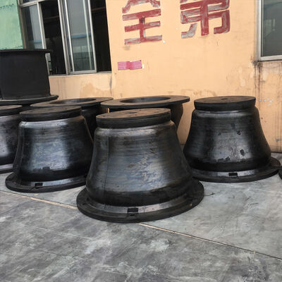 Cone Rubber Fenders with Low Surface Pressure Anti UV Aging and Easy Installation for Marine Docks