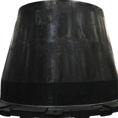 Flexible Compression Salt Fog Resistant Low Maintenance Cost Cone Rubber Fenders for Marine Docks
