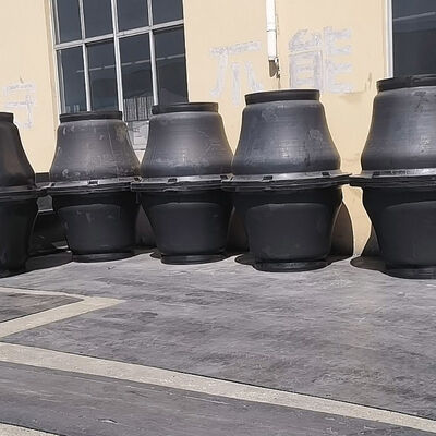 Flexible Compression Salt Fog Resistant Low Maintenance Cost Cone Rubber Fenders for Marine Docks