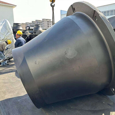 Cone Rubber Fenders with High Energy Absorption Stable Angular Performance and Evenly Distributed Force for Marine Docks