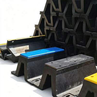 V Type Fender Marine Rubber Fender with High Impact Resistance Long Service Life and Easy Installation
