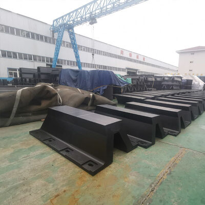 V Type Fender Marine Rubber Fender with High Impact Resistance Long Service Life and Easy Installation