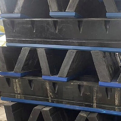 V Type Fender Marine Rubber Fender with High Impact Resistance Long Service Life and Easy Installation