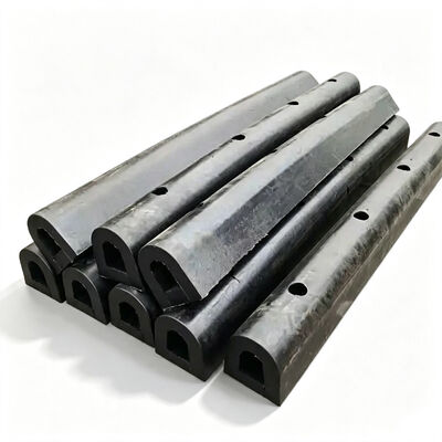 D Type Fenders Space Saving Stable Structure Simple Maintenance Marine Rubber Fender