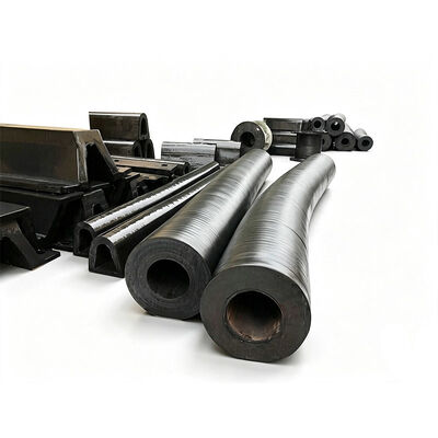Cylindrical Marine Fenders with High Resilience Shock Absorbing Performance and Aging Resistant for Ship Mooring Protection