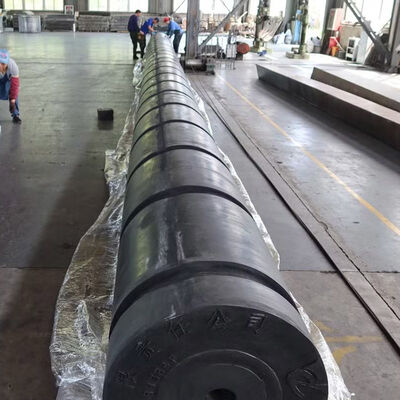 Cylindrical Tug Boat Fenders with High Abrasion Resistance, Customized Length, and Stable Reaction Force