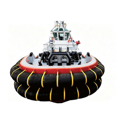 Corrosion Resistant High Abrasion Resistant Flexible Application Tug Boat Fenders Marine Rubber Fenders