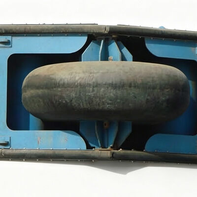 High Energy Absorption Low Friction Roller Fender with Long Service Life for Marine Applications