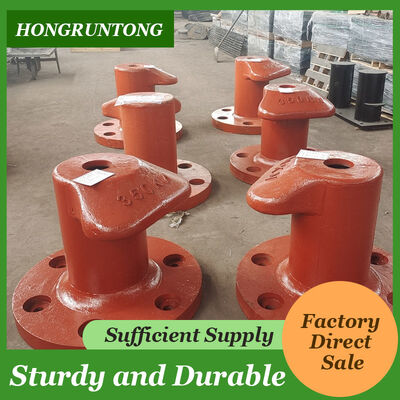 Customizable Design Galvanizing Spraying Mooring Bollards with Stable Performance for Marine Mooring Posts