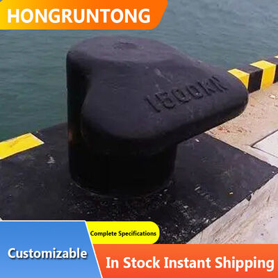 Customizable Design Galvanizing Spraying Mooring Bollards with Stable Performance for Marine Mooring Posts