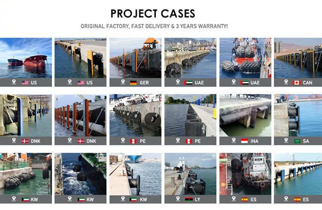 Marine Cone Heavy Duty Boat Fenders for RoRo ramps / Passenger Vessel ...